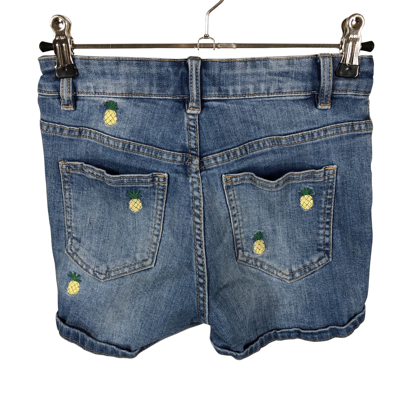 Unisex Lindex - Denim shorts, size 128 - 134 - Blue (2)