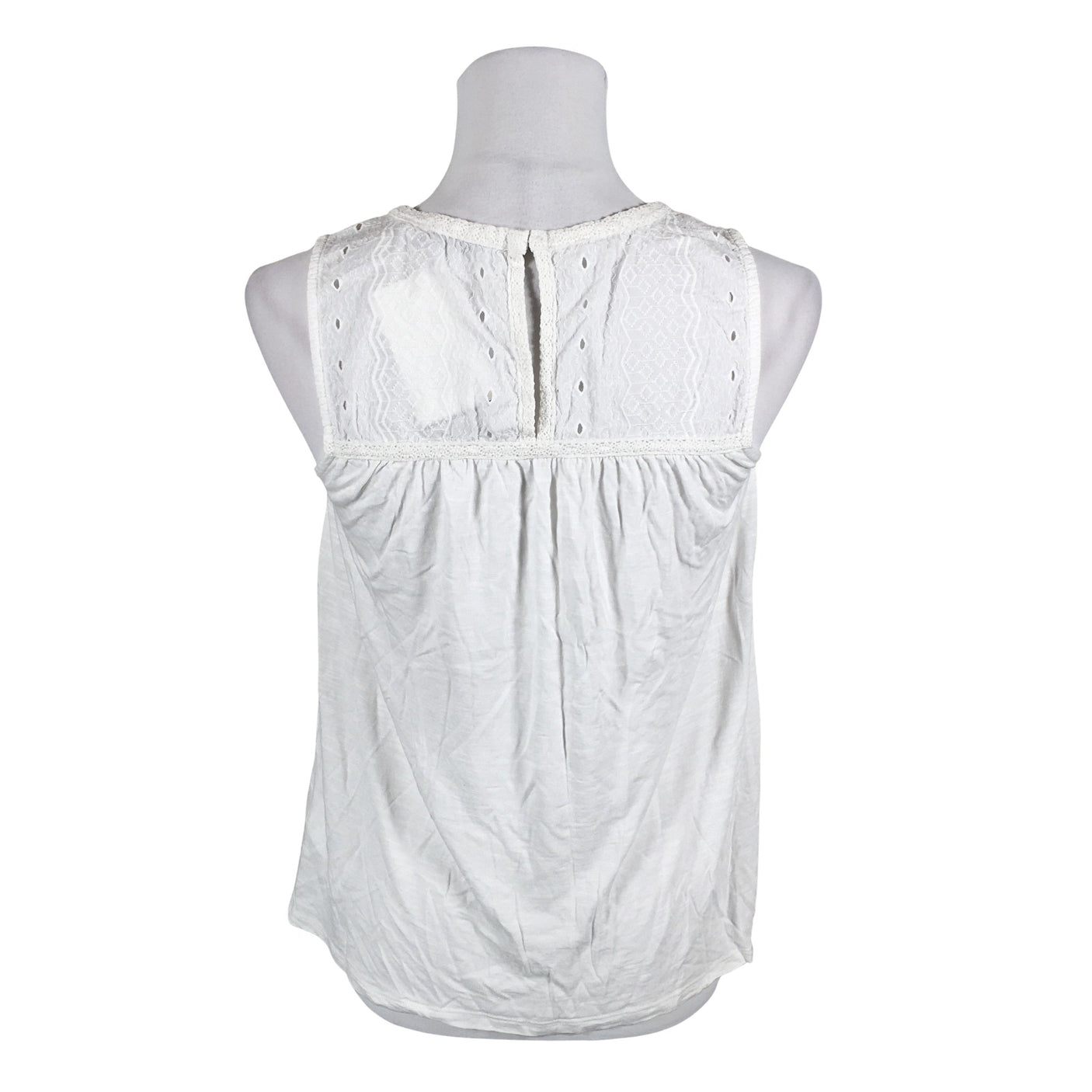 Unisex EDC by Esprit - Tricot tank top, size 34 - White (2)