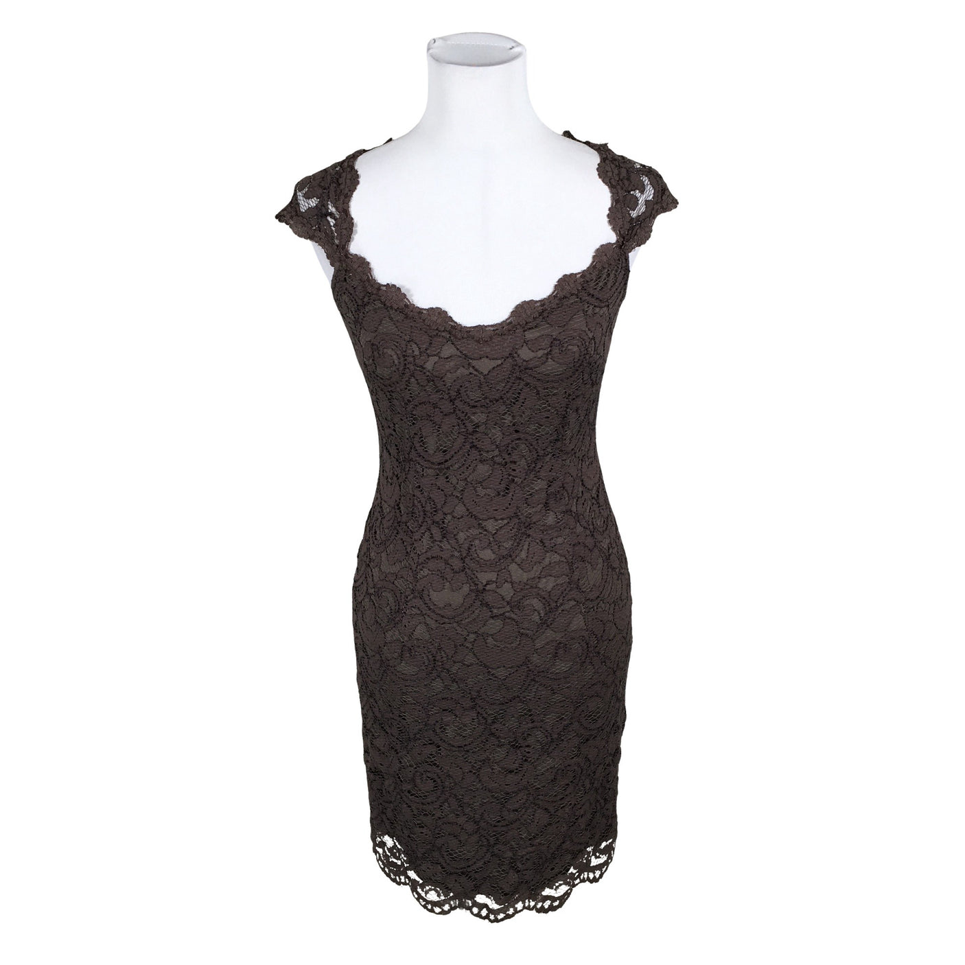 Unisex Esprit - Party dress, size 36 - Brown (1)