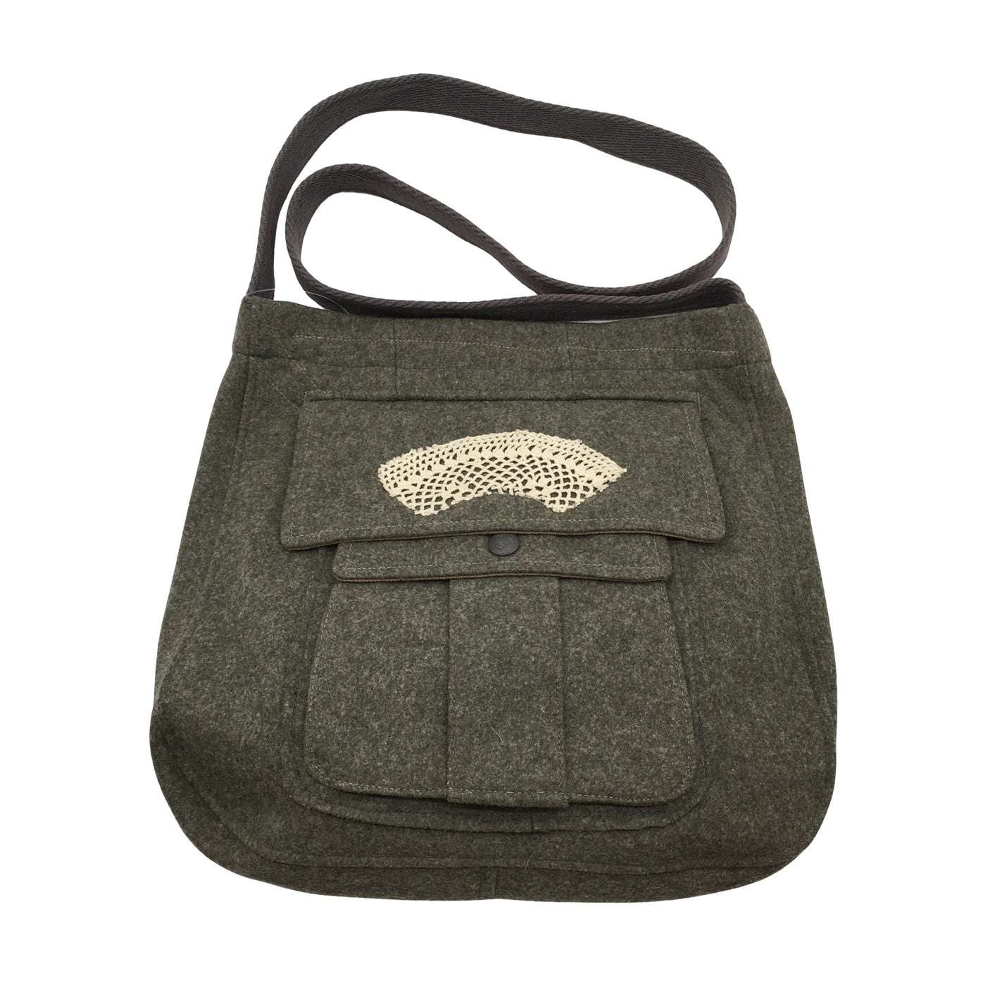 Unisex Globe Hope - Shoulder bag, size Midi - Brown (1)