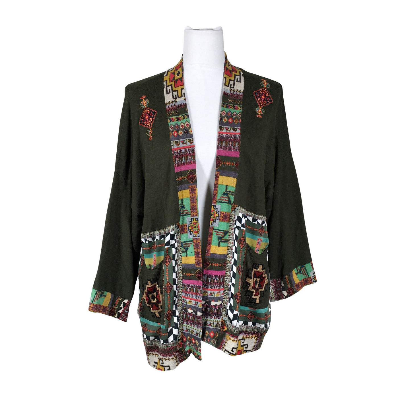 Unisex Desigual - Cardigan, size 38 - Green (1)