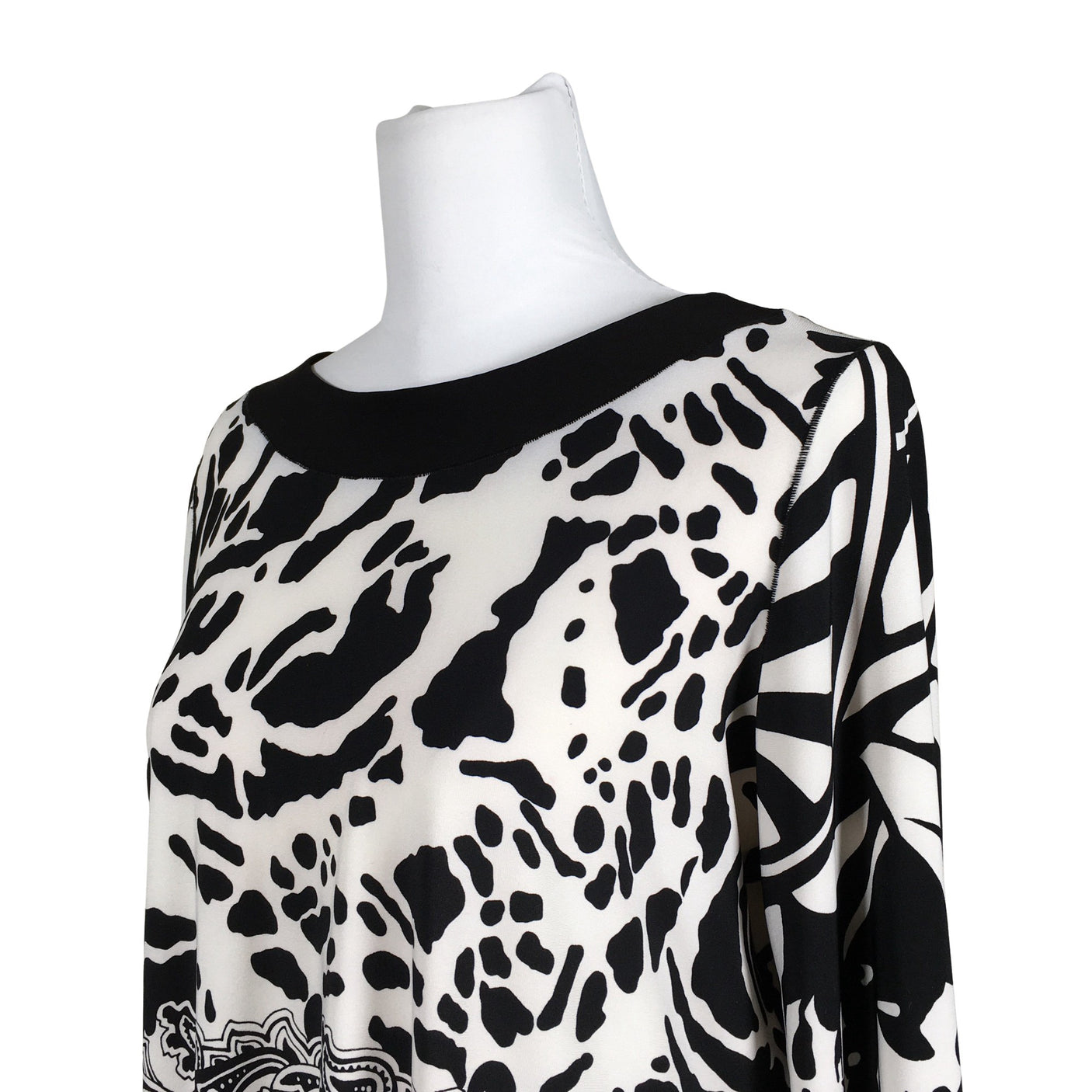 Unisex Joseph Ribkoff - Tricot tunic, size 40 - White (2)