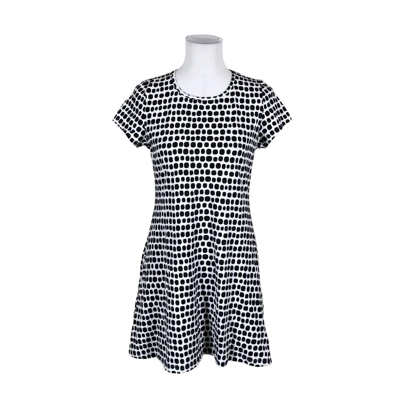 Unisex PaaPii - Tricot dress, size 38 - White (1)