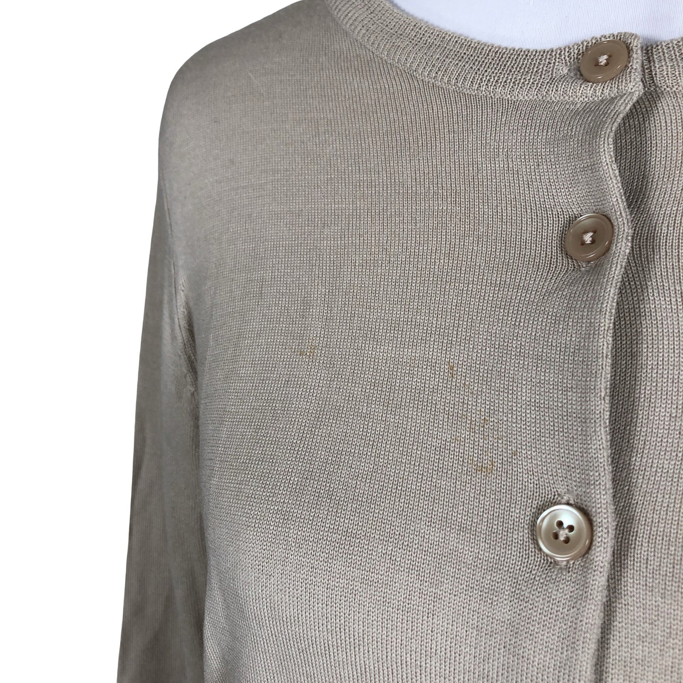 Unisex Filippa K. - Cardigan, size 38 - Beige (2)