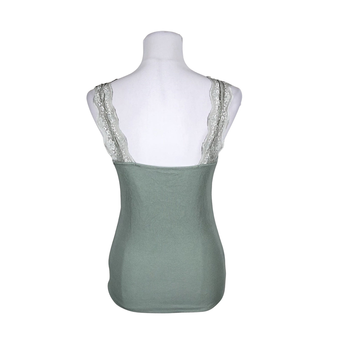 Unisex Lindex - Tricot tank top, size 38 - Turquoise (2)