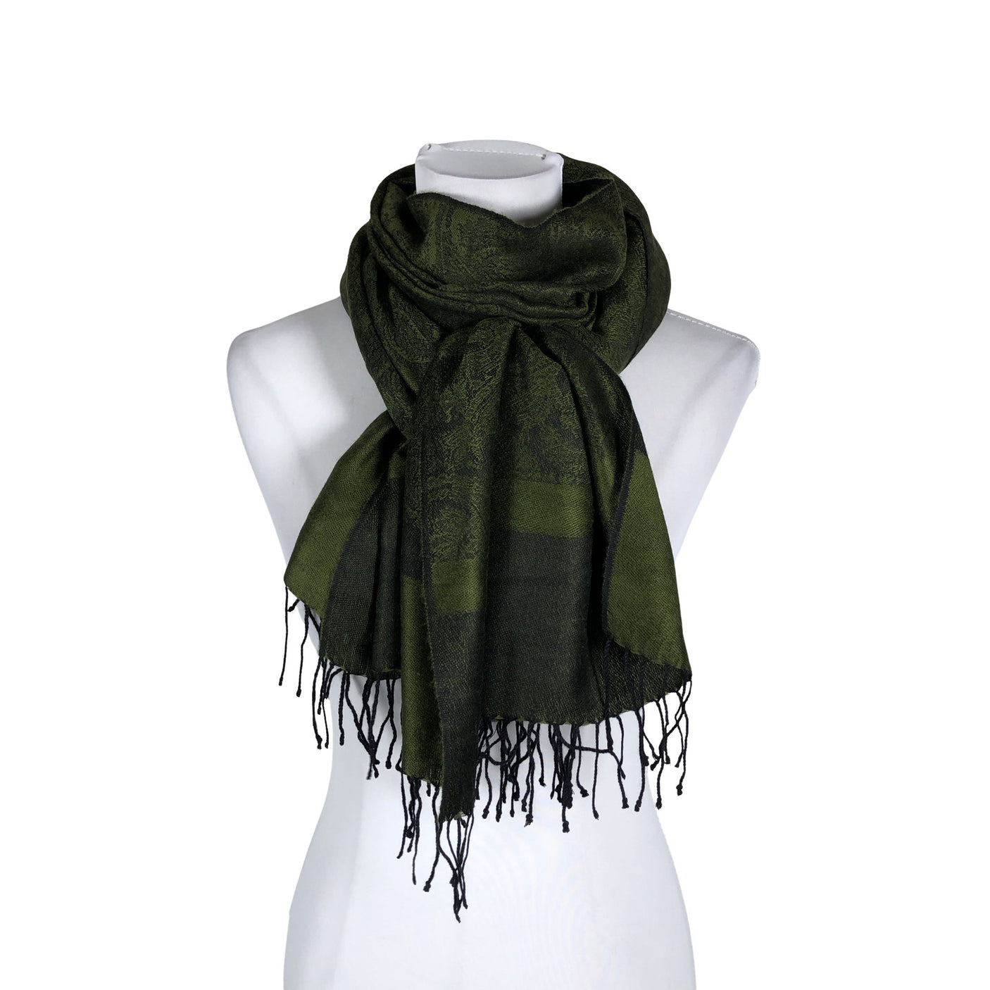 Unisex Pashmina - Scarf, size Maxi - Green (1)