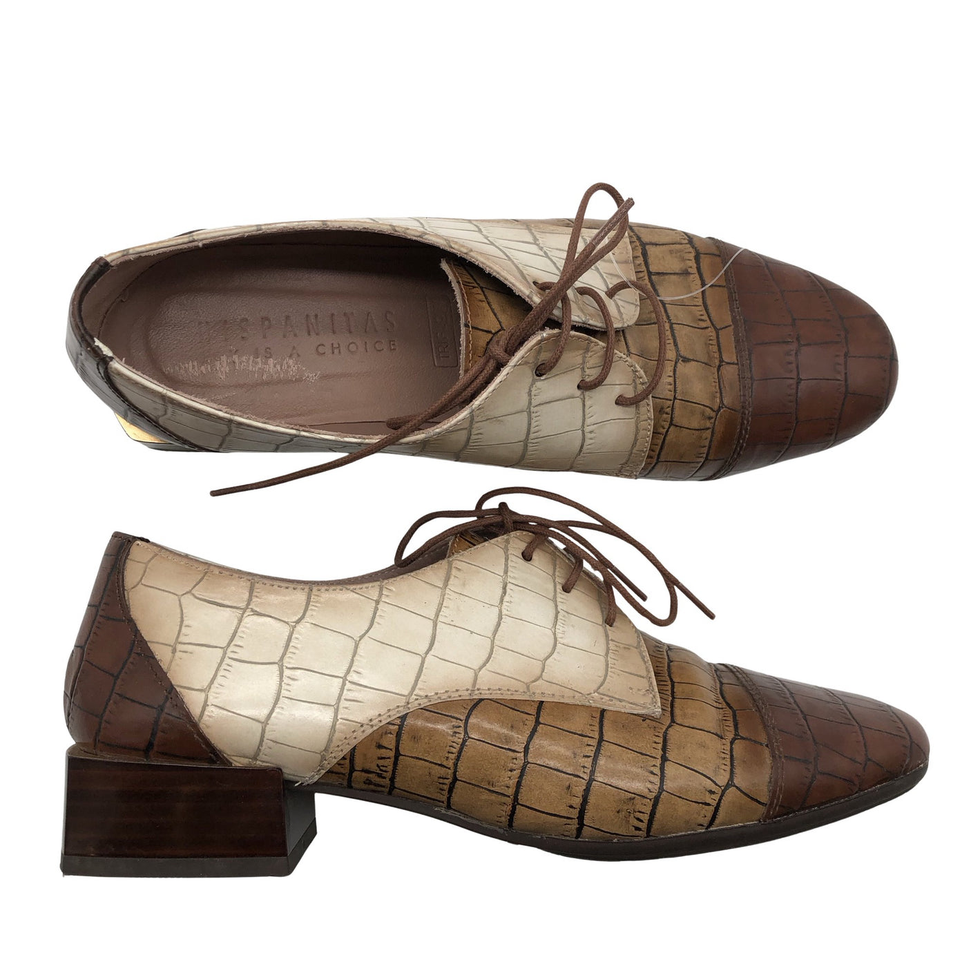 Unisex Hispanitas - Walking shoes, size 38 - Brown (1)