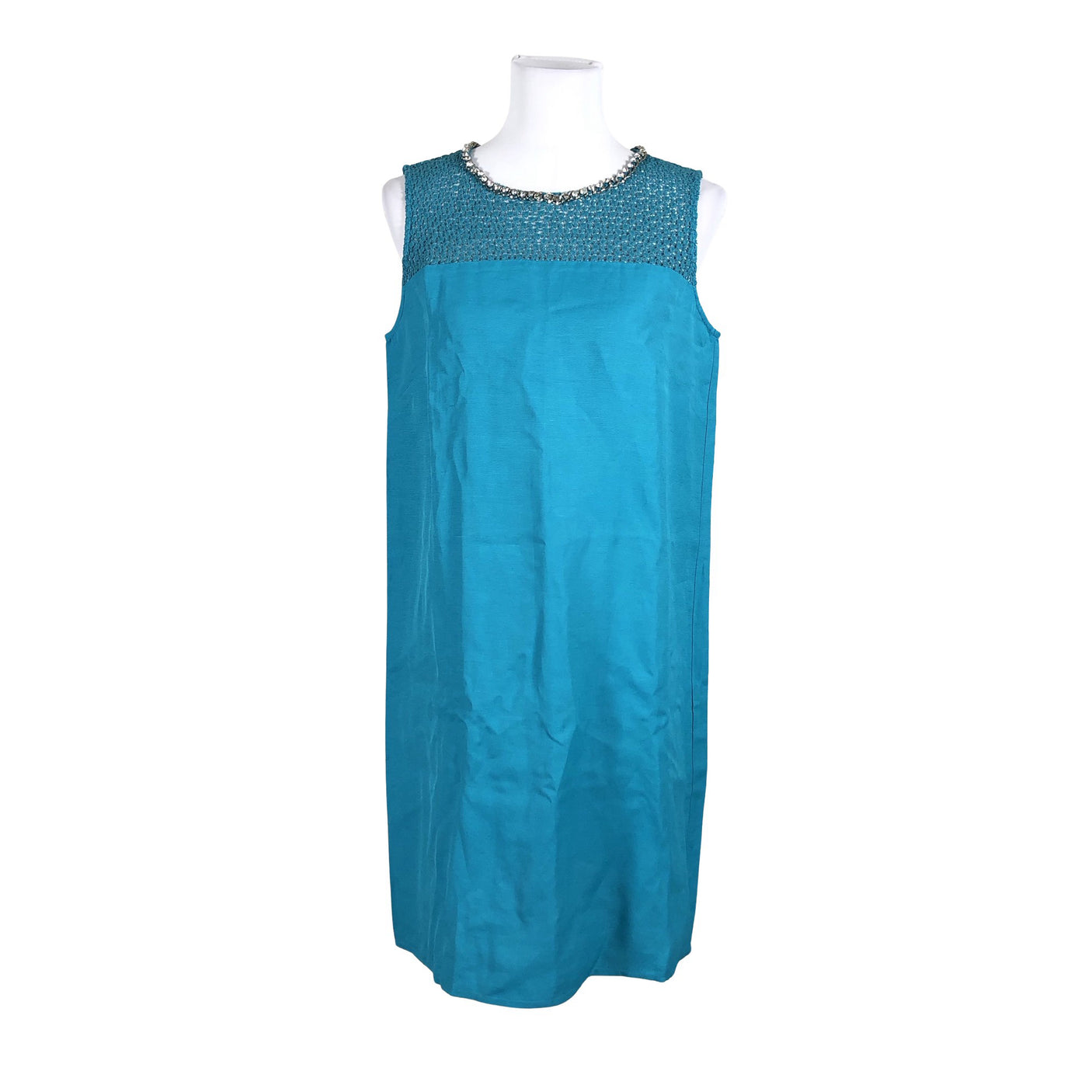 Unisex 1.2.3 Paris - Party dress, size 40 - Turquoise (1)