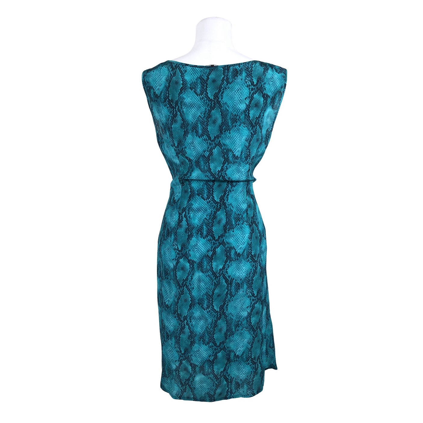 Unisex Luisa Cerano - Schiffon dress, size 40 - Turquoise (3)
