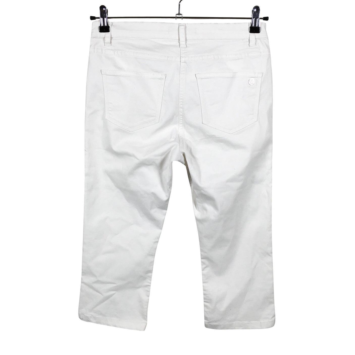 Unisex Betty Barclay - Capri jeans, size 36 - White (2)