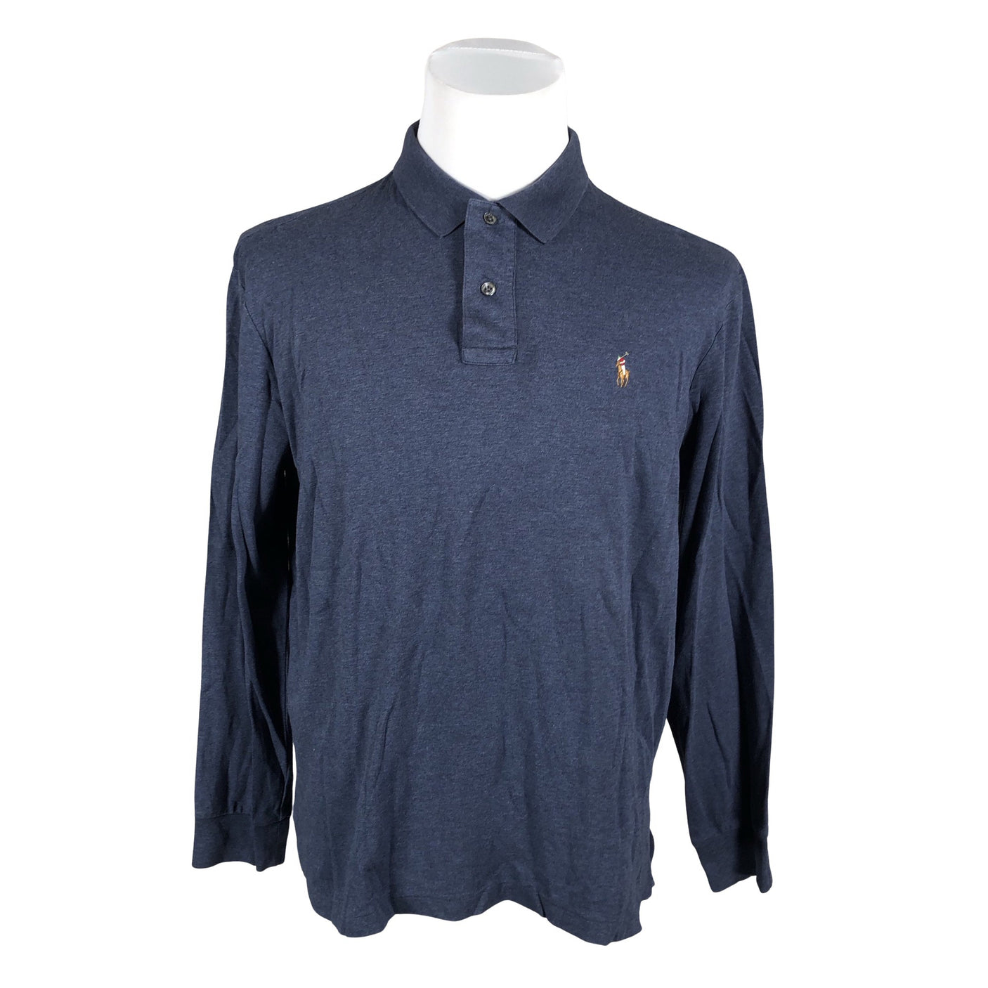 Unisex Polo Ralph Lauren - Tricot shirt, size XL - Blue (1)