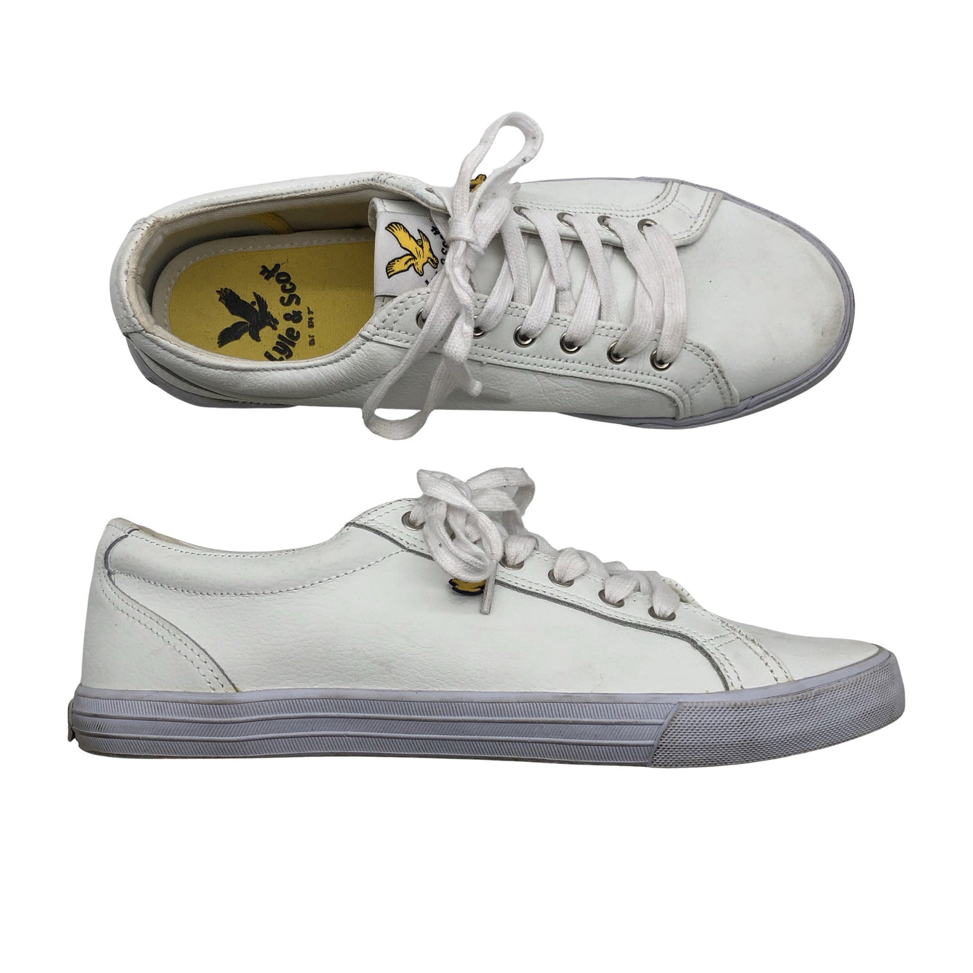 Unisex Lyle&Scott - Casual sneakers, size 43 - White (1)