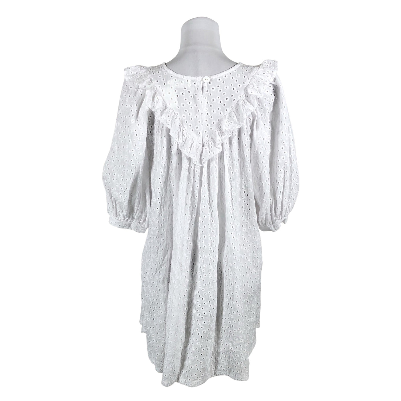 Unisex Bypias - Dress, size 38 - White (2)