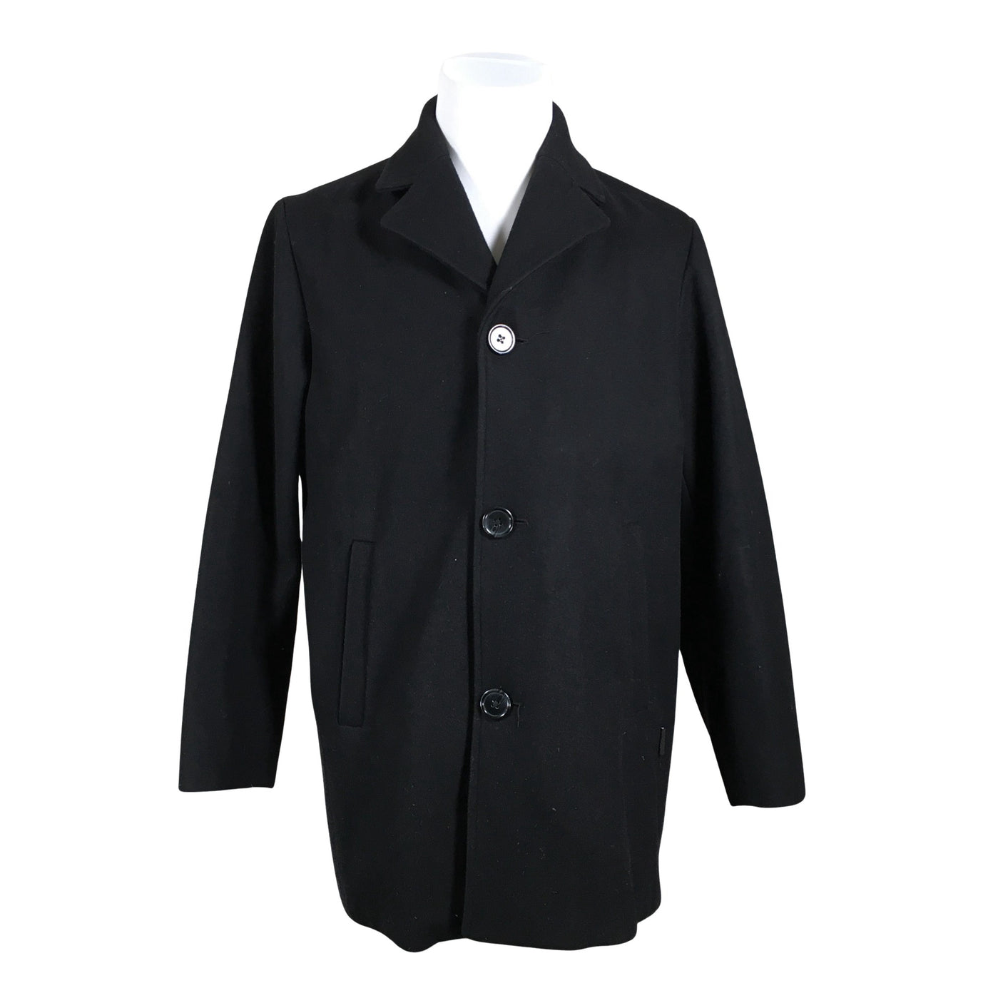 Unisex Makia - Wool coat, size XL - Black (1)