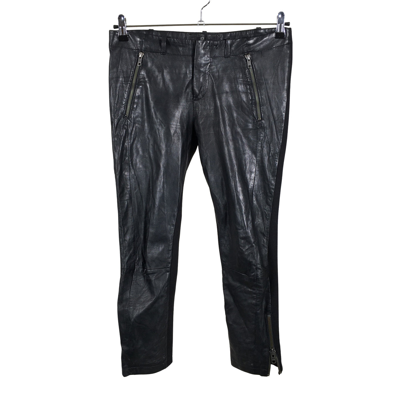 Unisex SixtyDays - Leather pants, size 36 - Black (1)