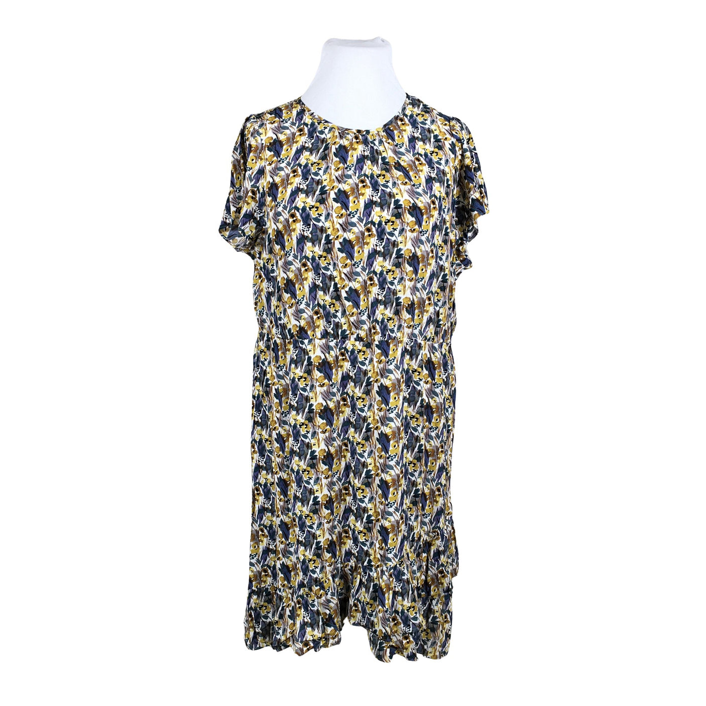 Unisex Holly & Whyte by Lindex - Schiffon dress, size 48 - White (1)