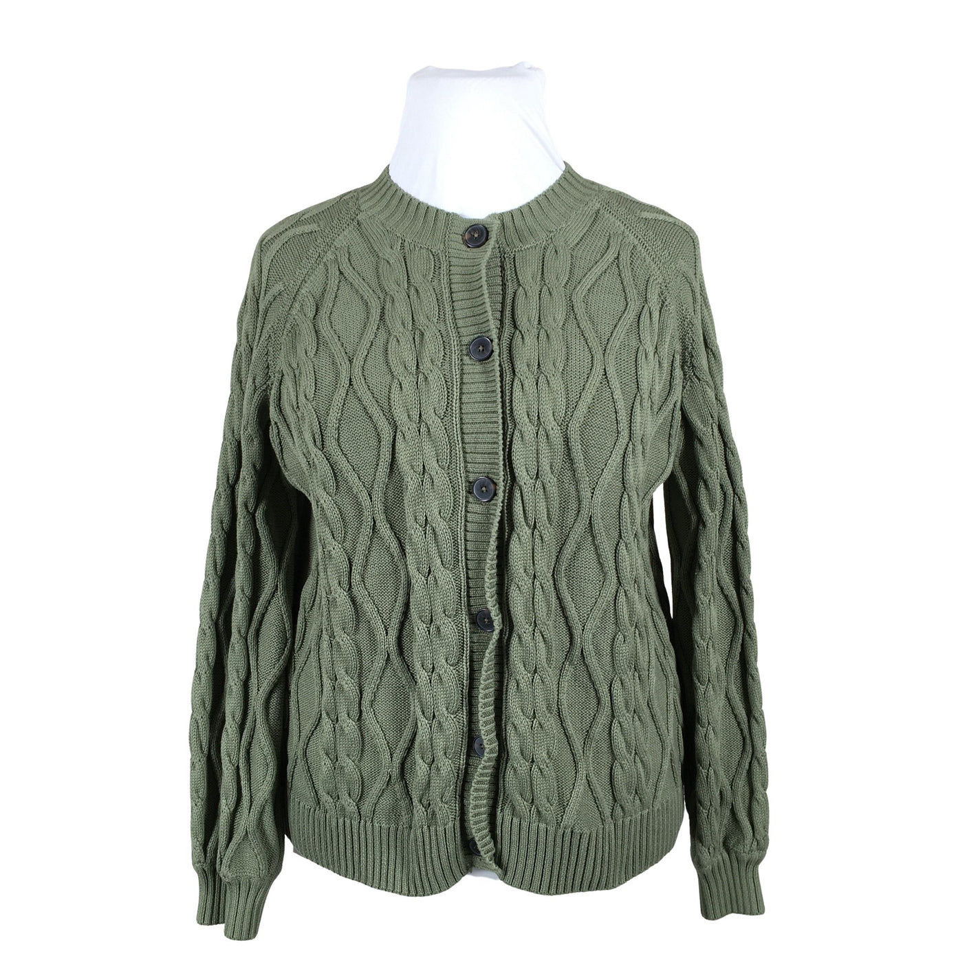 Unisex Your Face - Cardigan, size 42 - Green (1)