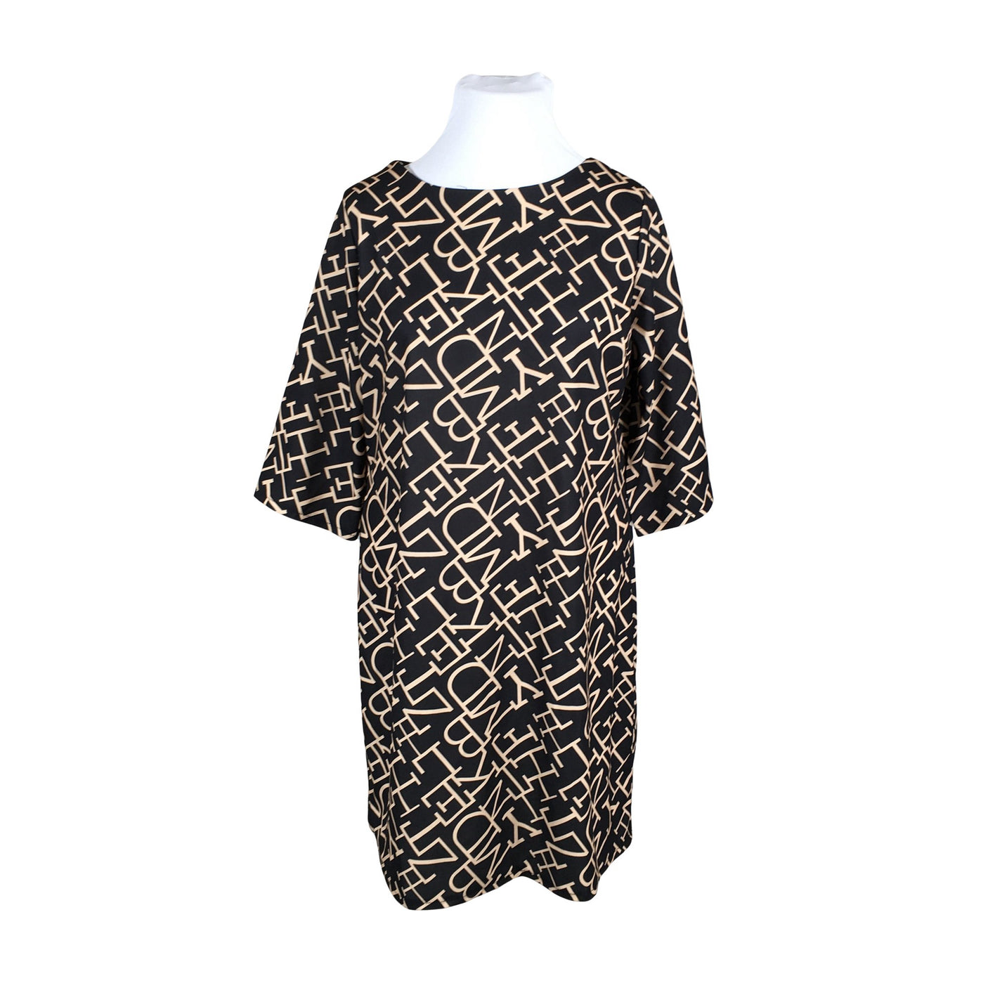 Unisex Paprika - Tricot dress, size 44 - Black (1)