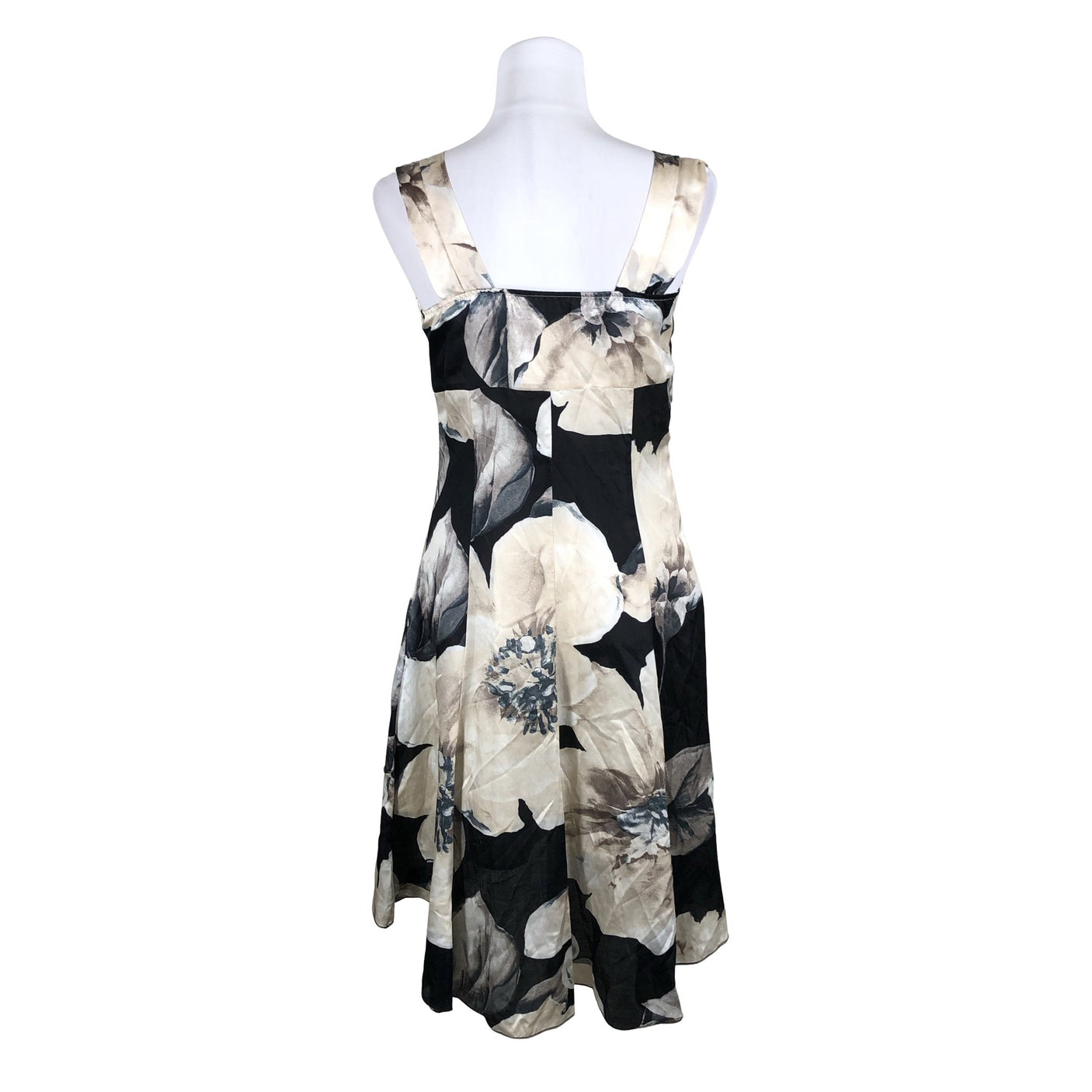 Unisex S.T.I - Schiffon dress, size 38 - Beige (2)