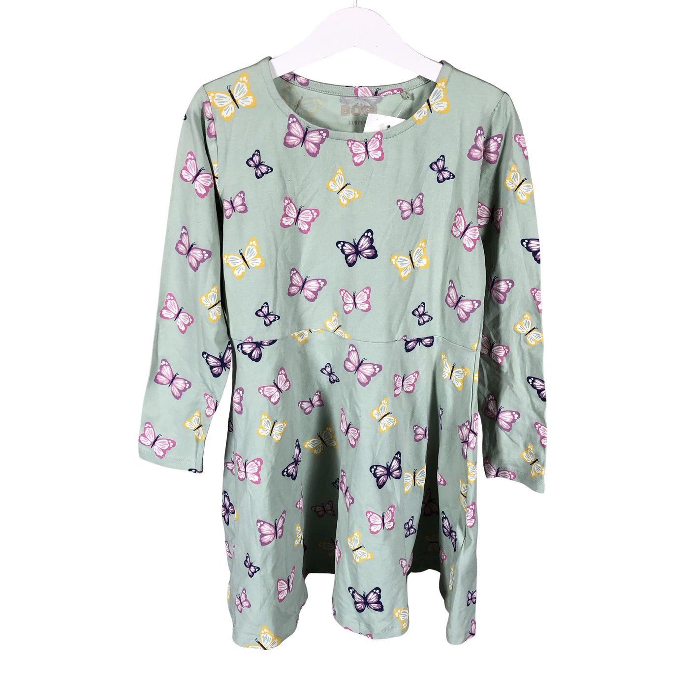 Unisex Bogi - Tricot dress, size 116 - 122 - Green (1)