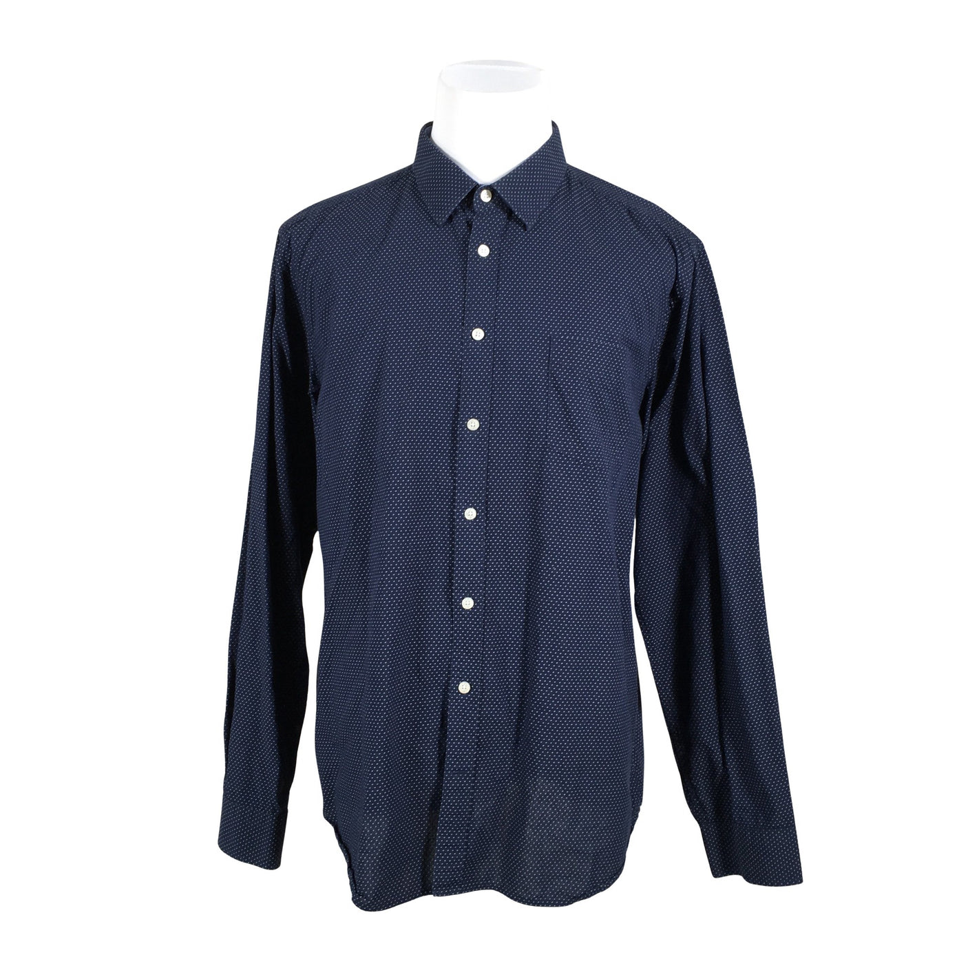 Unisex Cap Horn - Collared shirt, size 44 - Blue (1)