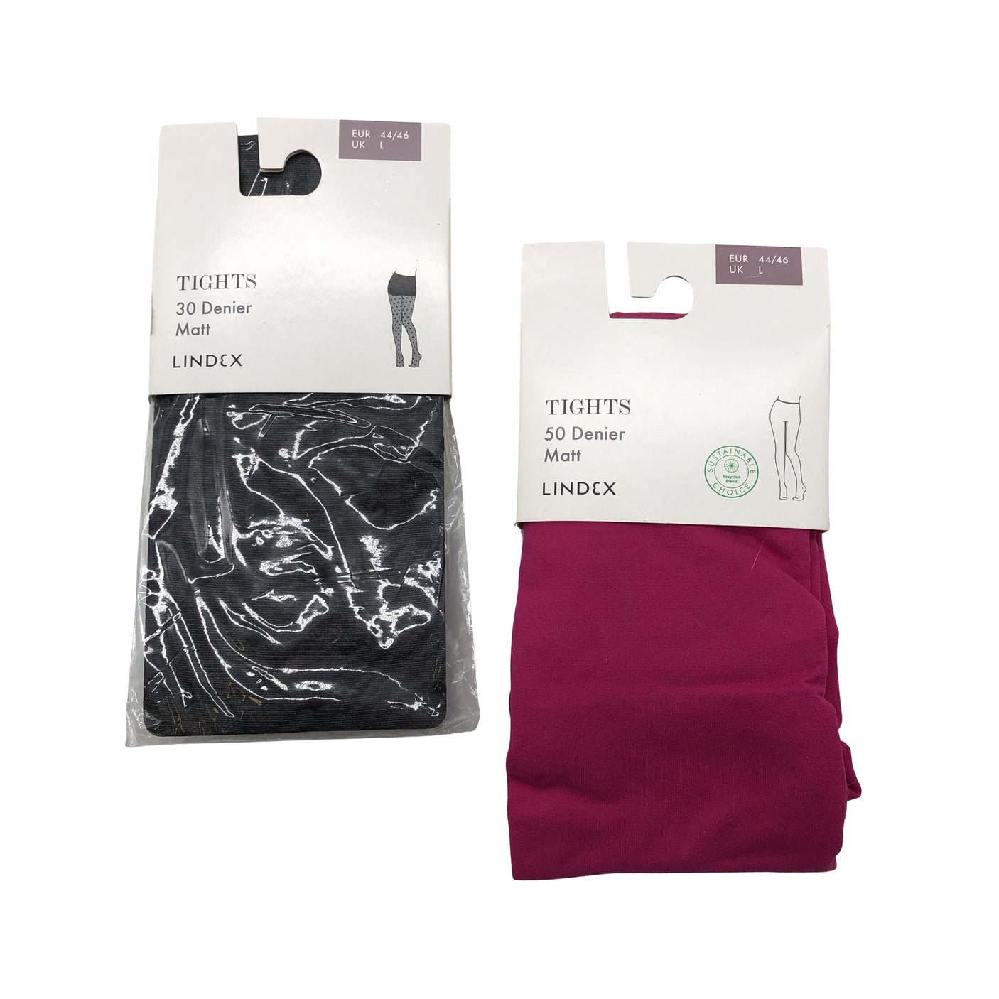Unisex Lindex - Stockings, thin, size 44 - Pink (1)