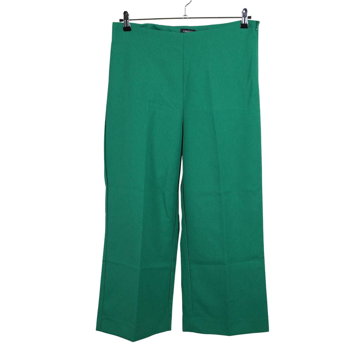 Unisex Lindex - Straight leg trousers, size 44 - Green (1)