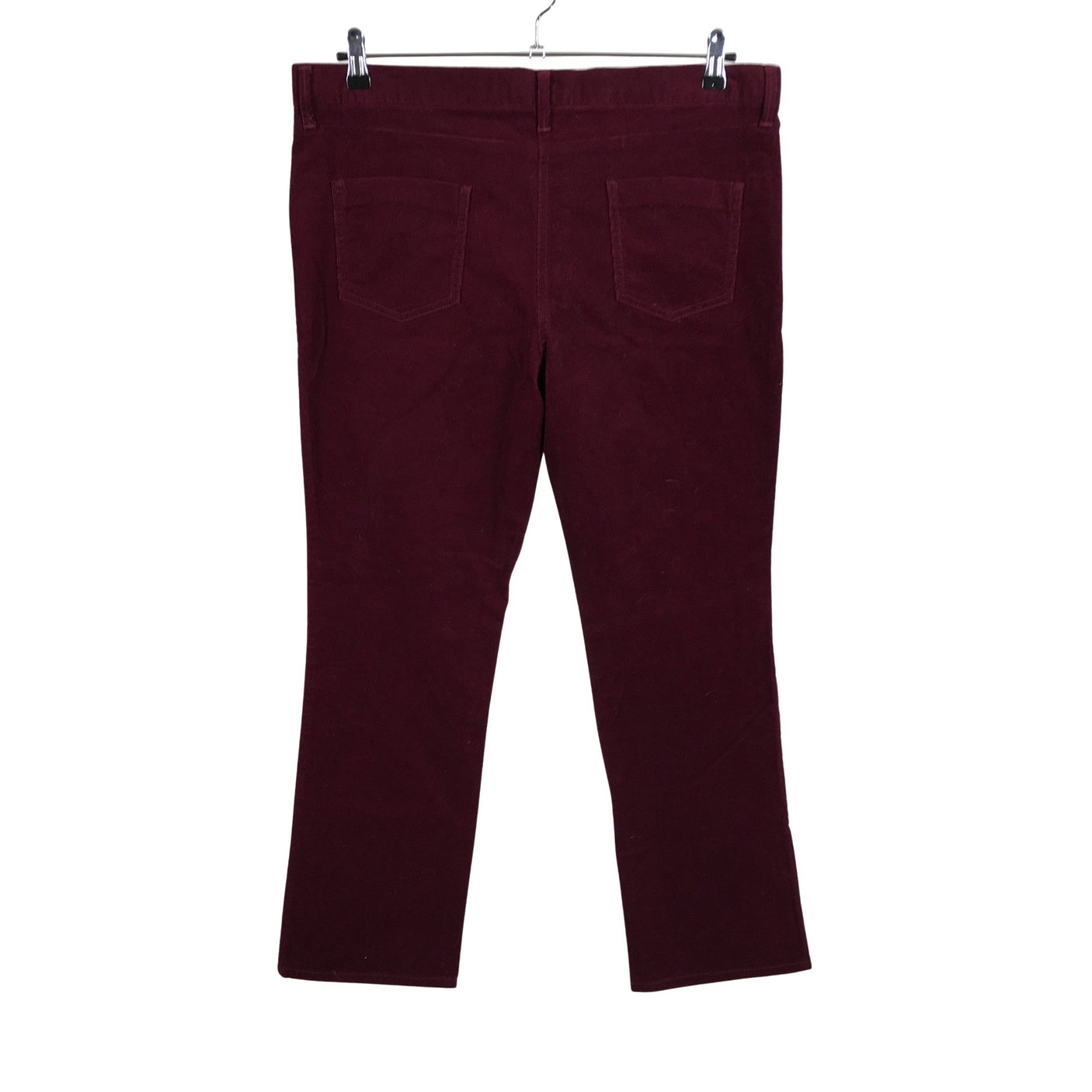 Unisex Marks&Spencer - Velvet pants, size 44 - Wine red (2)