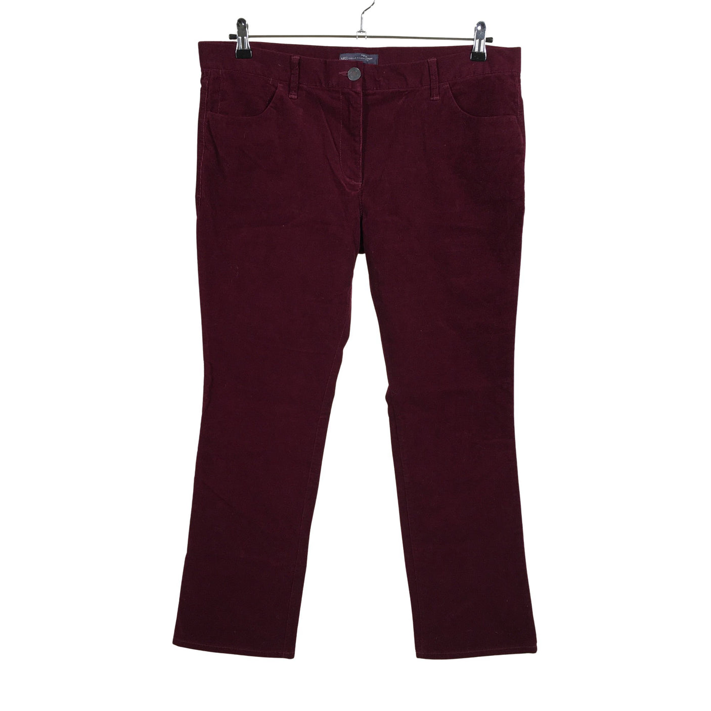 Unisex Marks&Spencer - Velvet pants, size 44 - Wine red (1)