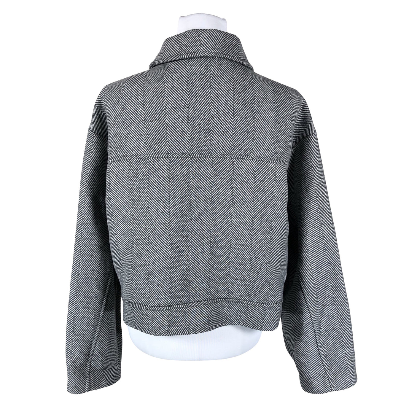 Unisex Lindex - Wool coat, size 40 - Gray (2)