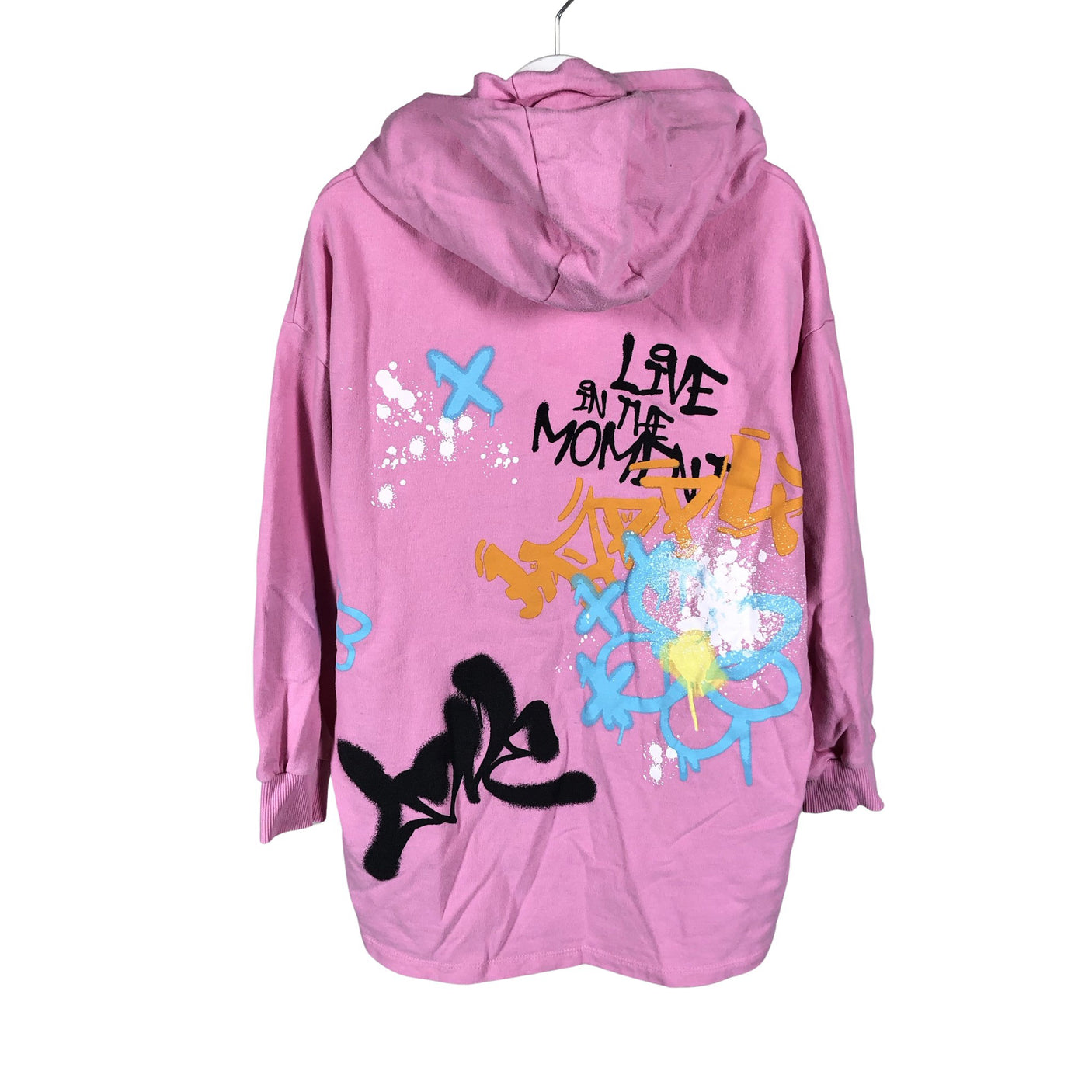 Unisex Next - Hoodie, size 128 - 134 - Light pink (2)