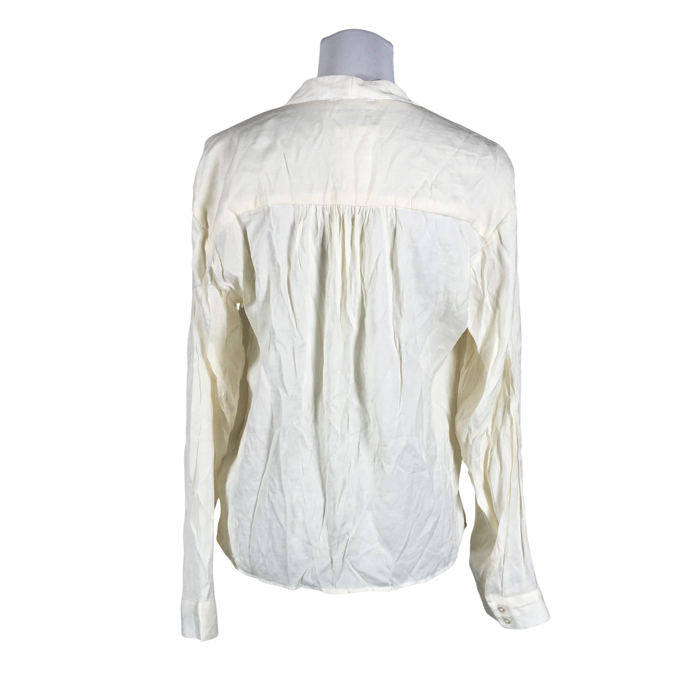 Unisex MSCH Copenhagen - Blouse, size 40 - Natural white (2)