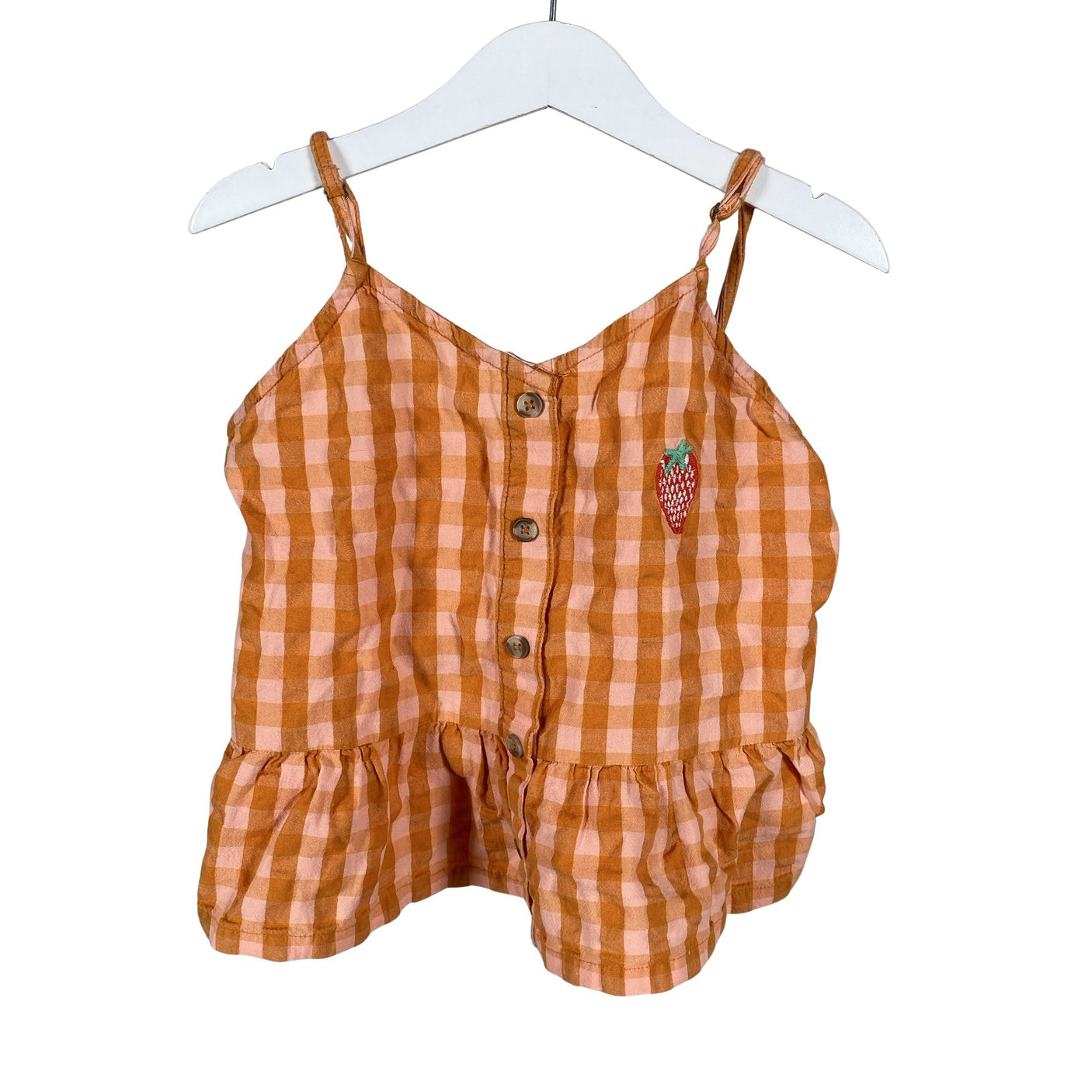 Unisex Bobo Choses - Top, size 128 - 134 - Orange (1)
