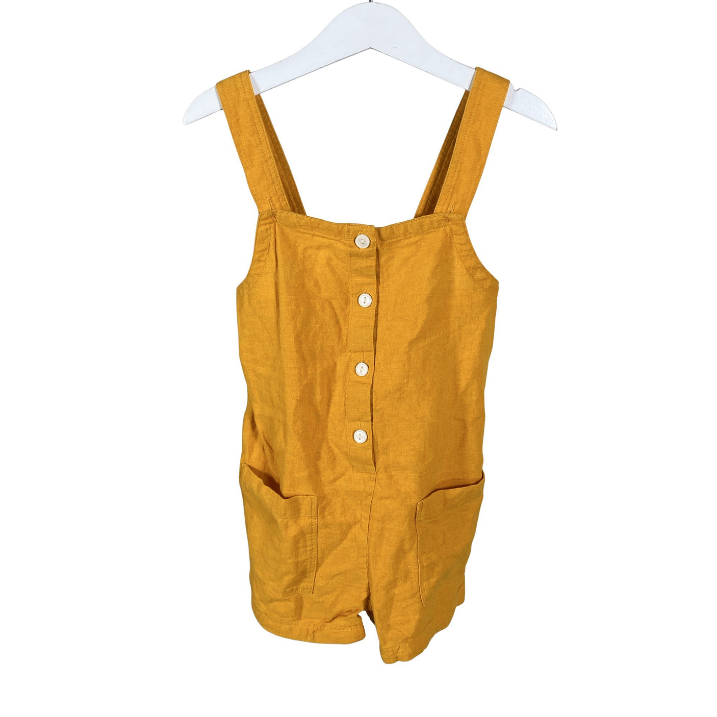 Unisex Arket - Short overalls, size 110 - 116 - Orange (1)