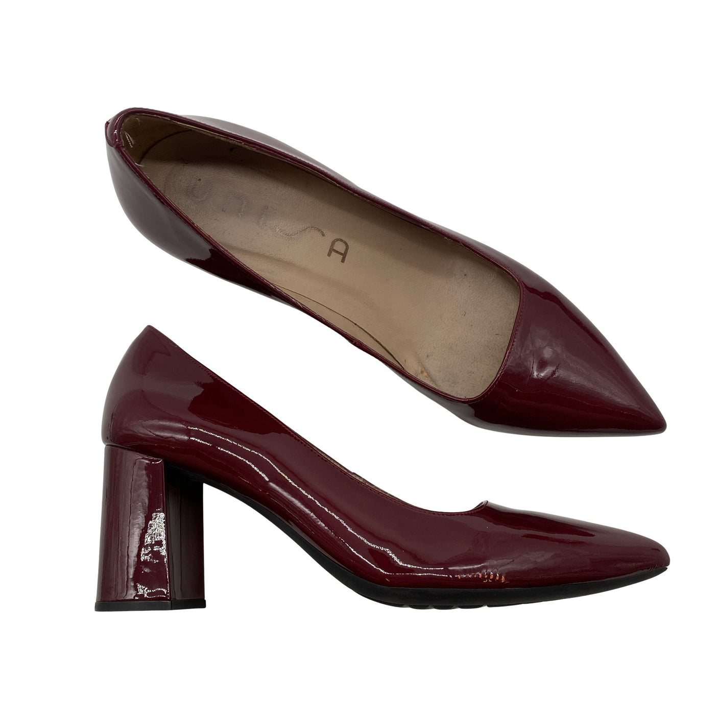Unisex Unisa - High heels, size 38 - Wine red (1)