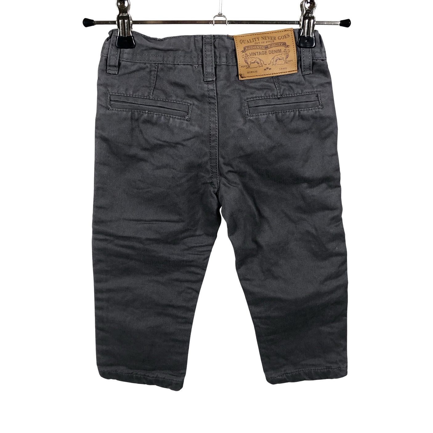 Unisex Knot so bad - Jeans, size 86 - 92 - Gray (2)