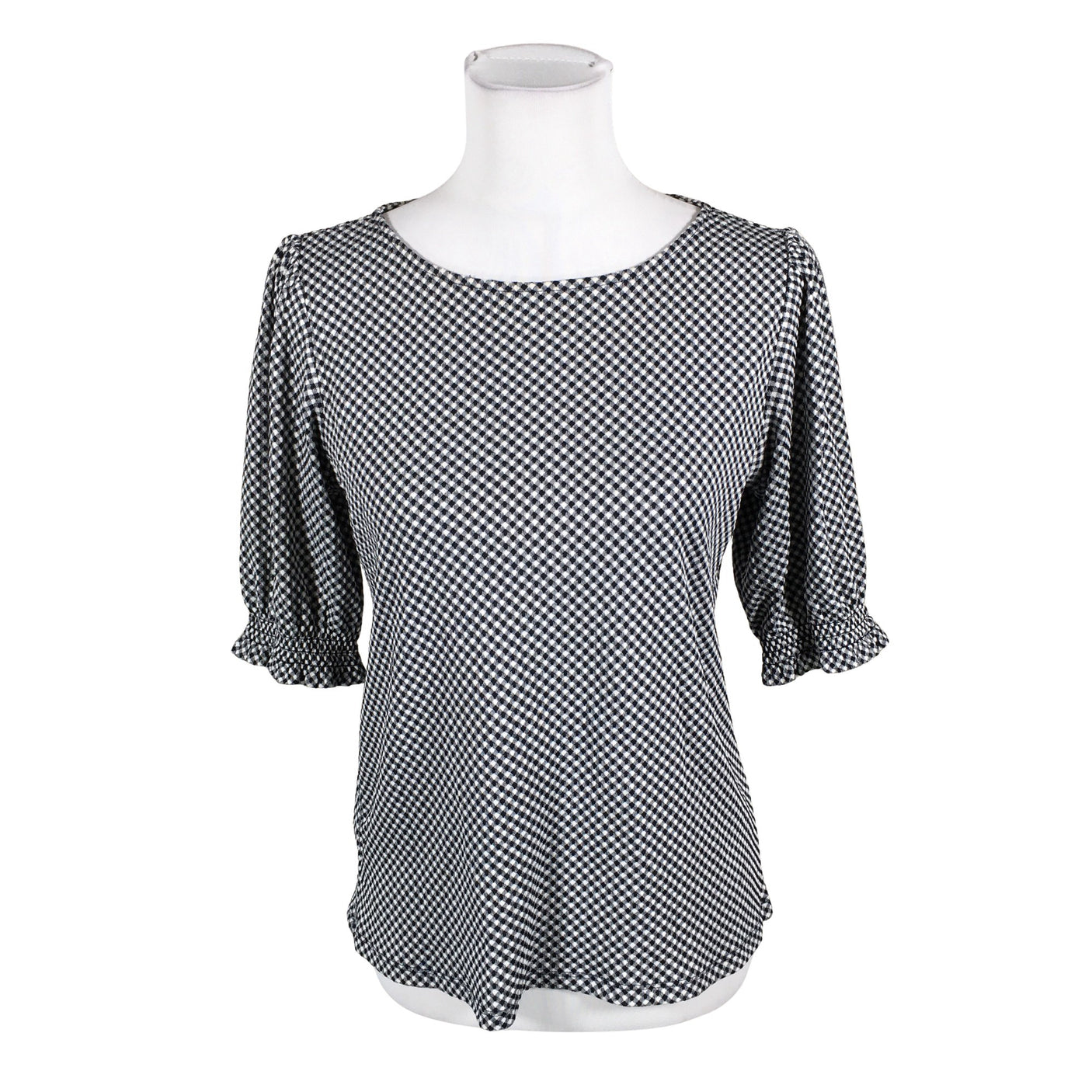 Unisex Ann Taylor - Short-sleeved blouse, size 36 - Blue (1)