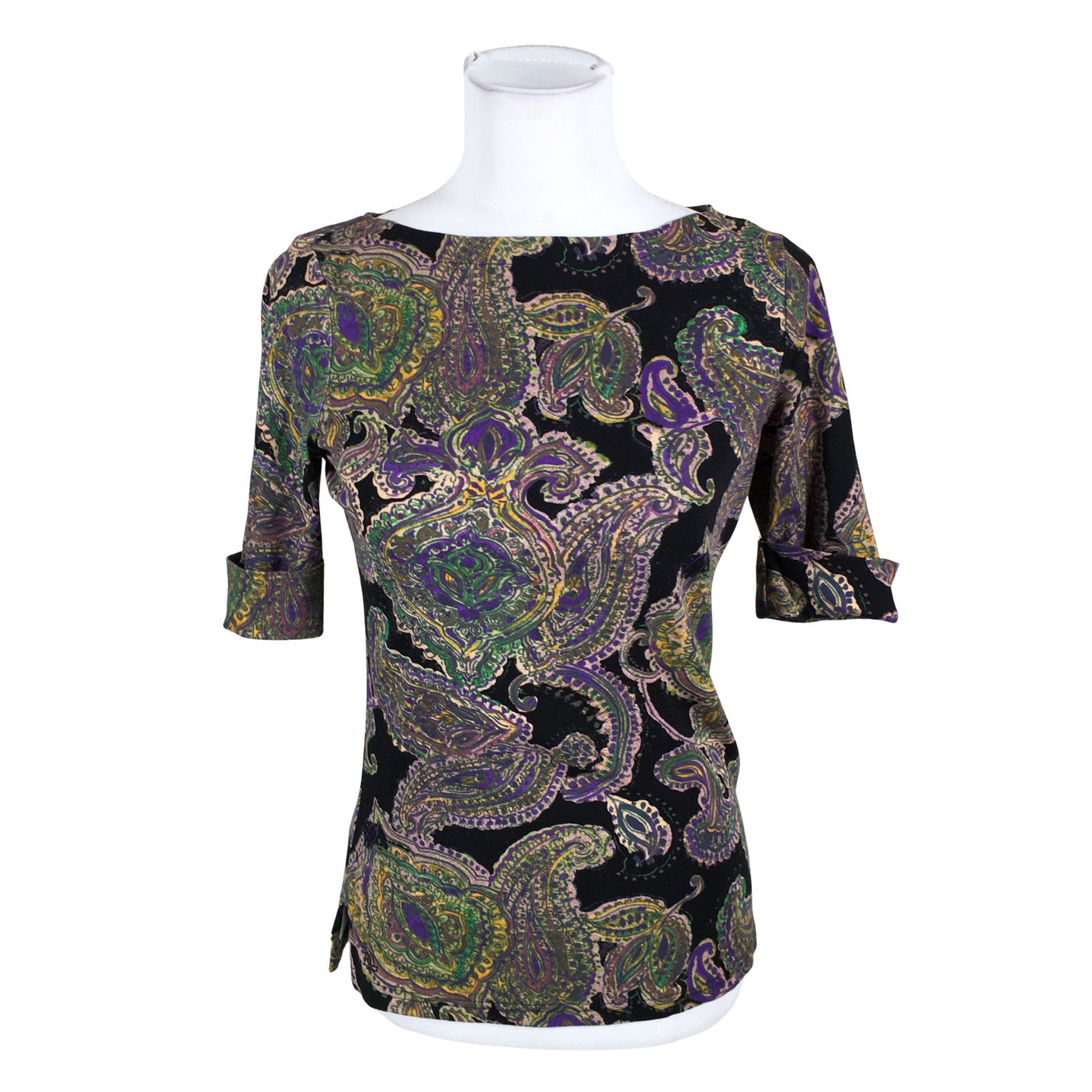Unisex Lauren Ralph Lauren - Tricot shirt, size 36 - Black (1)