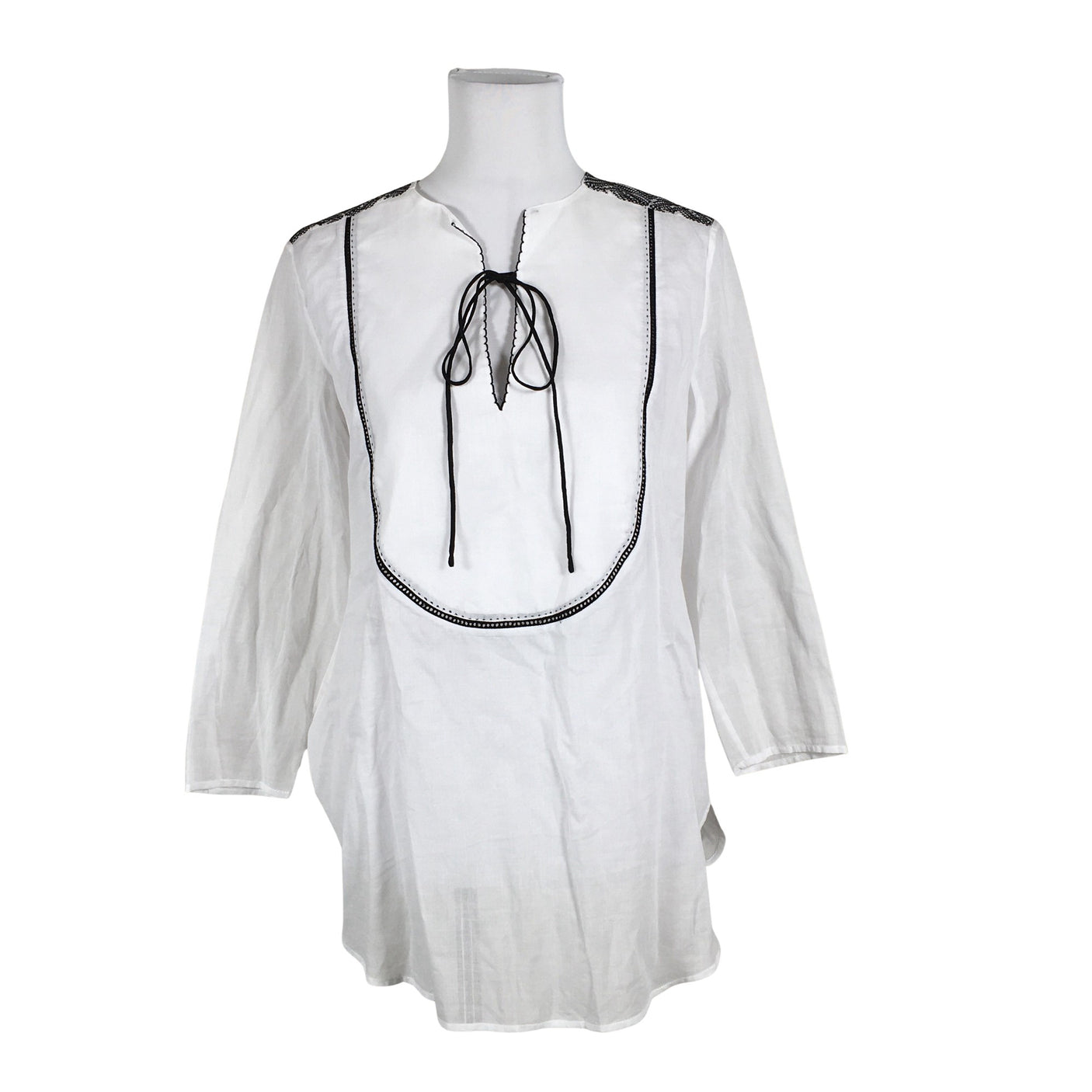 Unisex Theory - Blouse, size 38 - White (1)