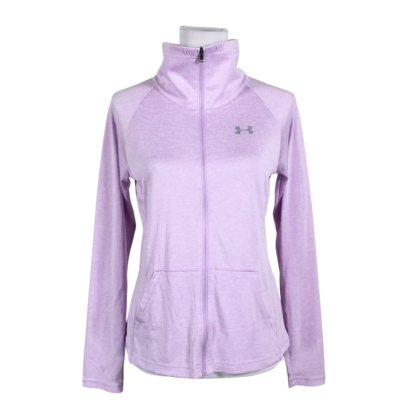 Unisex Under Armour - Sports shirt, long sleeve, size 36 - Violet (1)