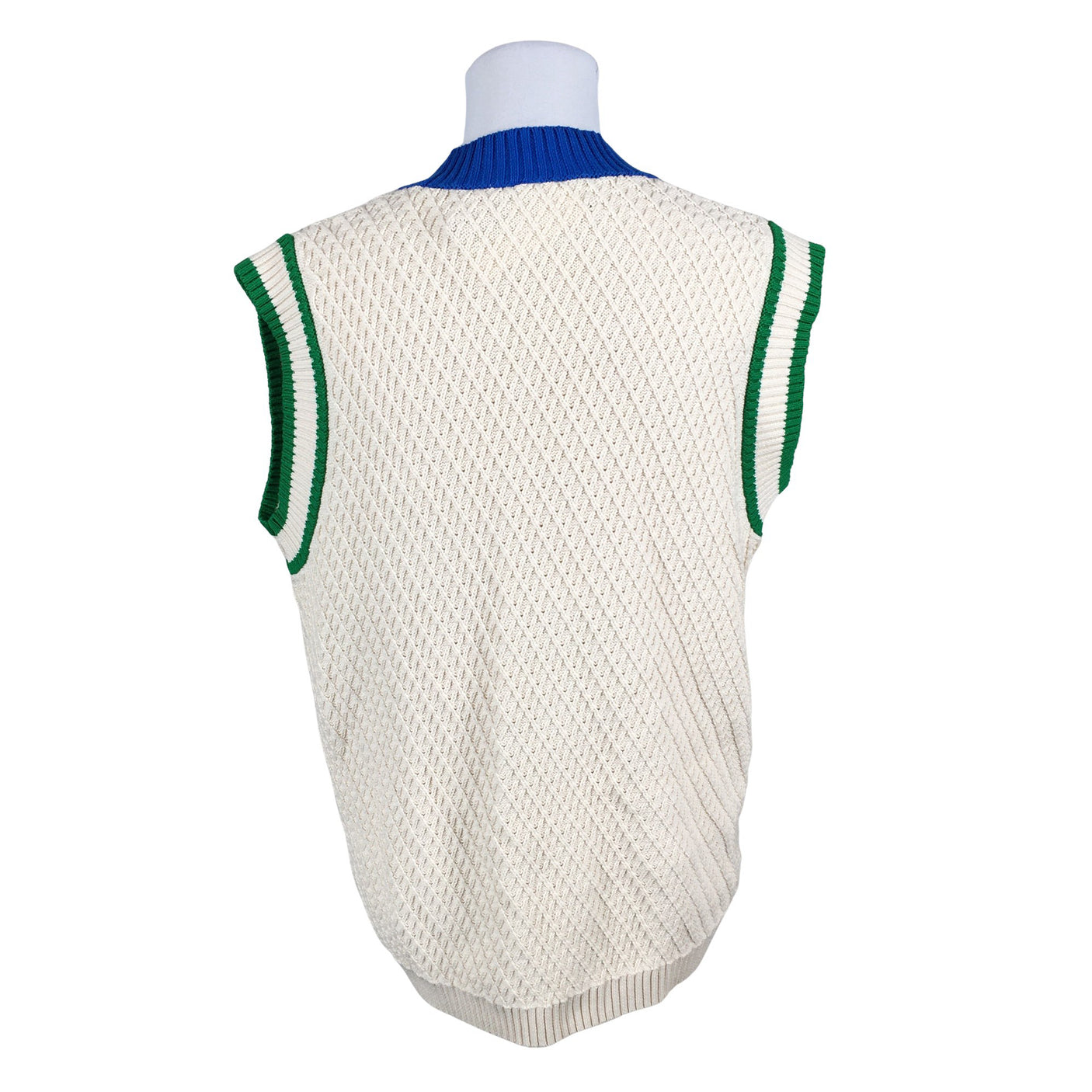 Unisex Adidas - Knit vest, size 32 - Natural white (2)