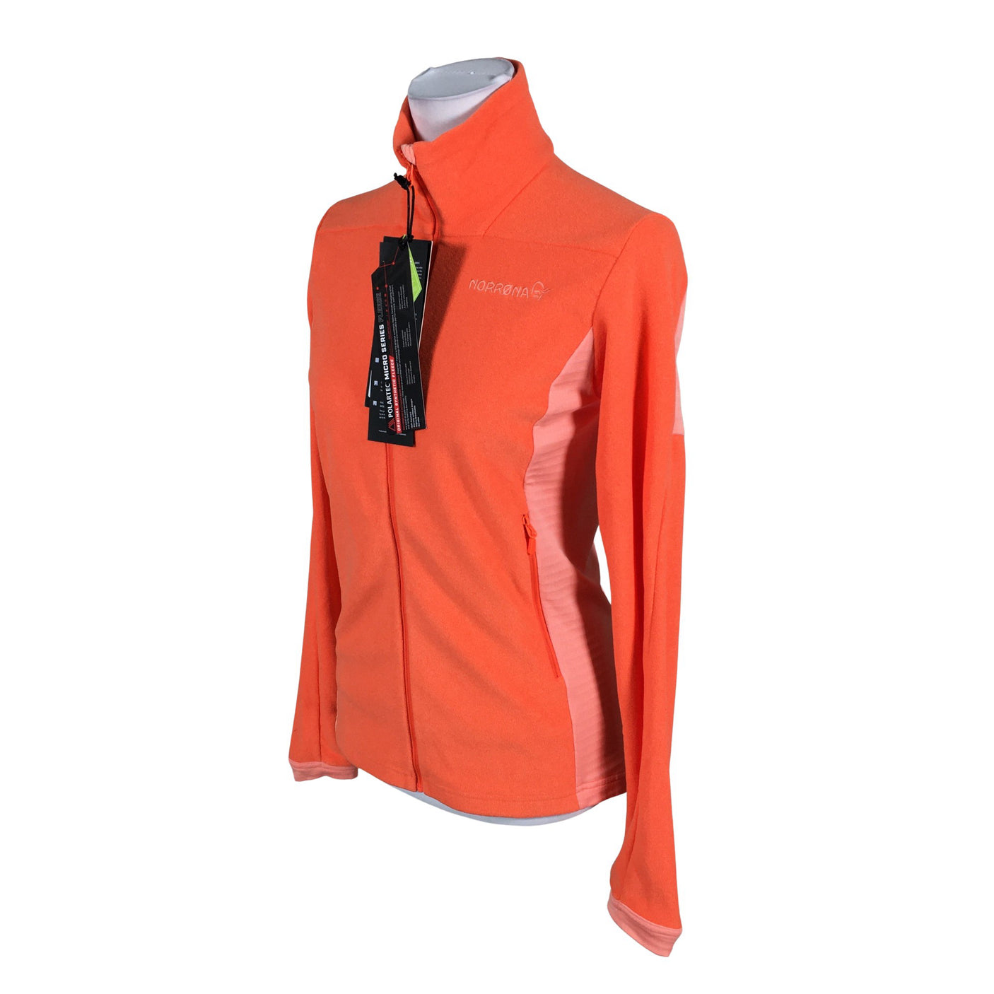 Unisex Norrøna - Fleece jacket, size 36 - Orange (3)