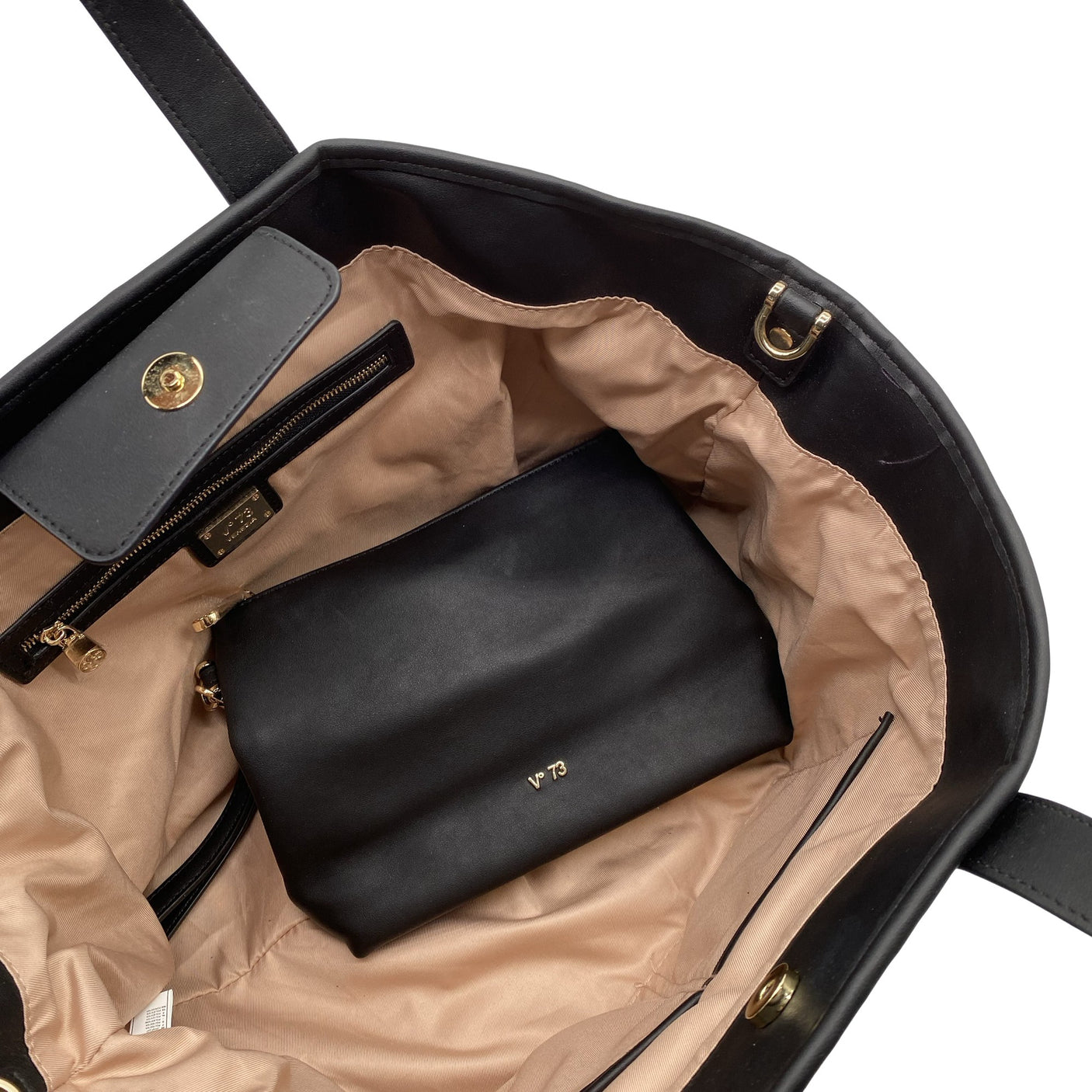 Unisex V73 - Handbag, size Maxi - Black (3)