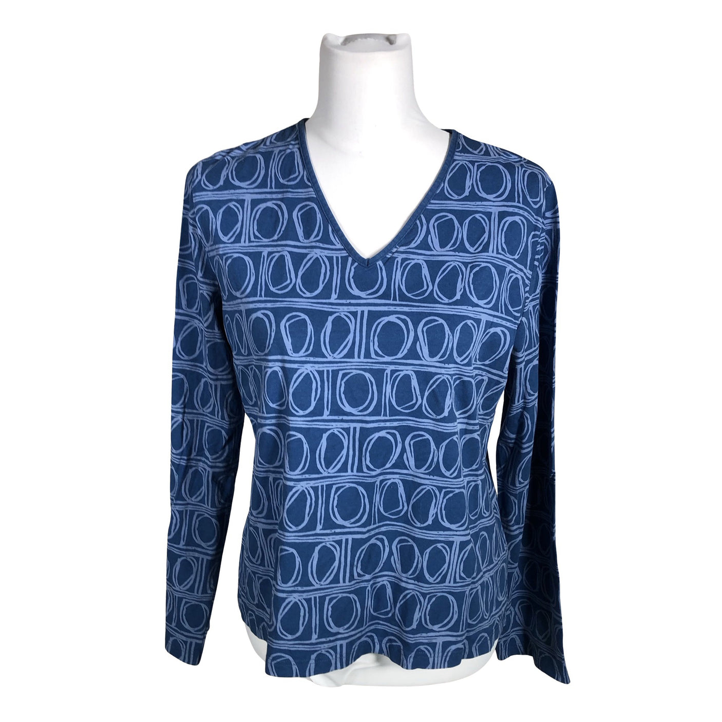 Unisex Nanso - Tricot shirt, size 40 - Blue (1)