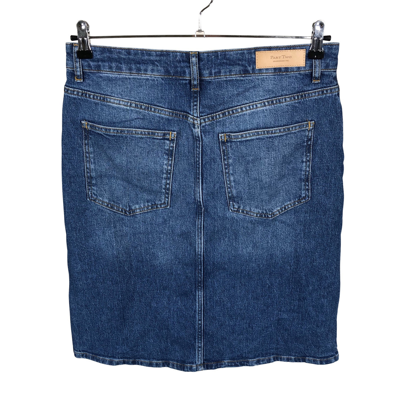 Unisex Part two - Denim skirt, size 40 - Blue (2)