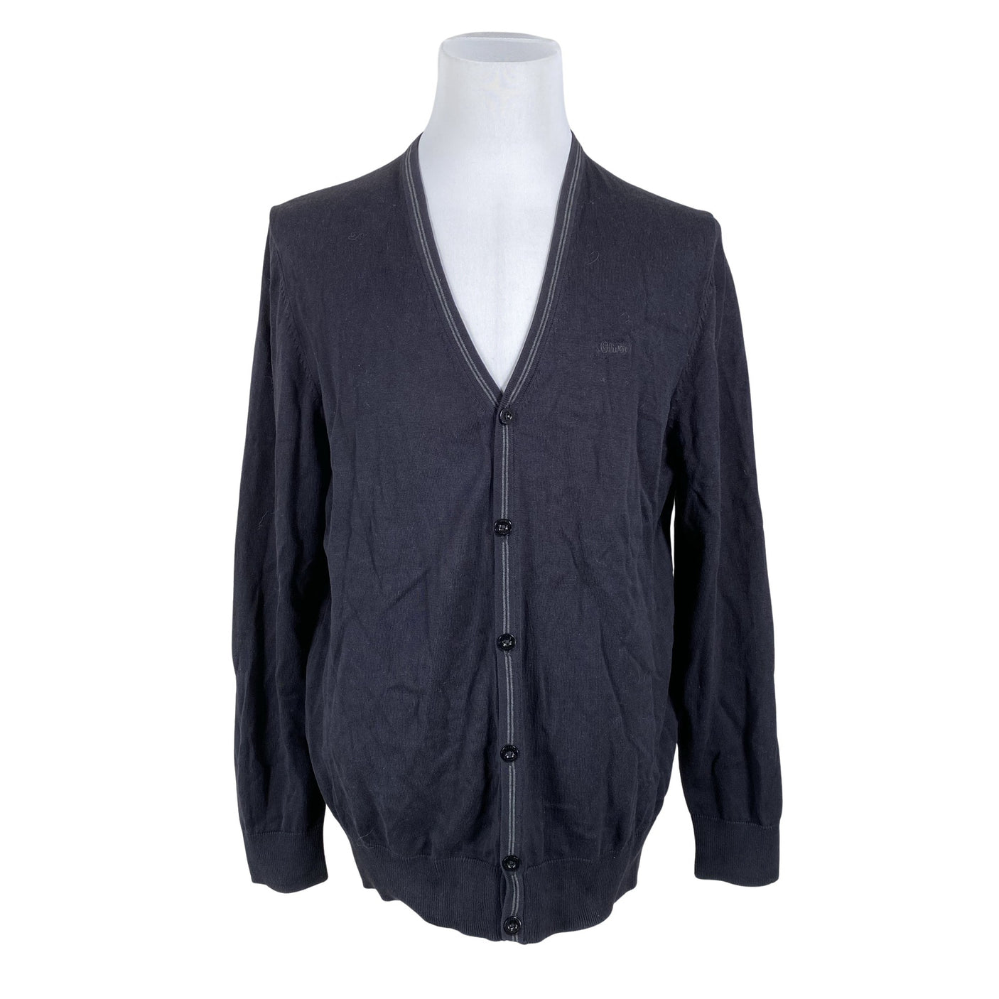 Unisex s.Oliver - Cardigan, size XXL - Blue (1)