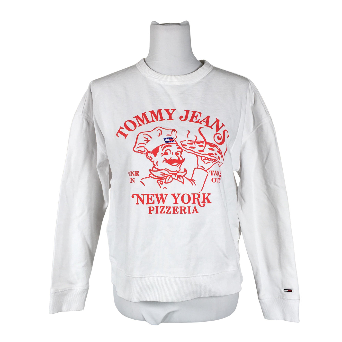 Unisex Tommy Jeans (Tommy Hilfiger) - Sweatshirt, size 38 - White (1)
