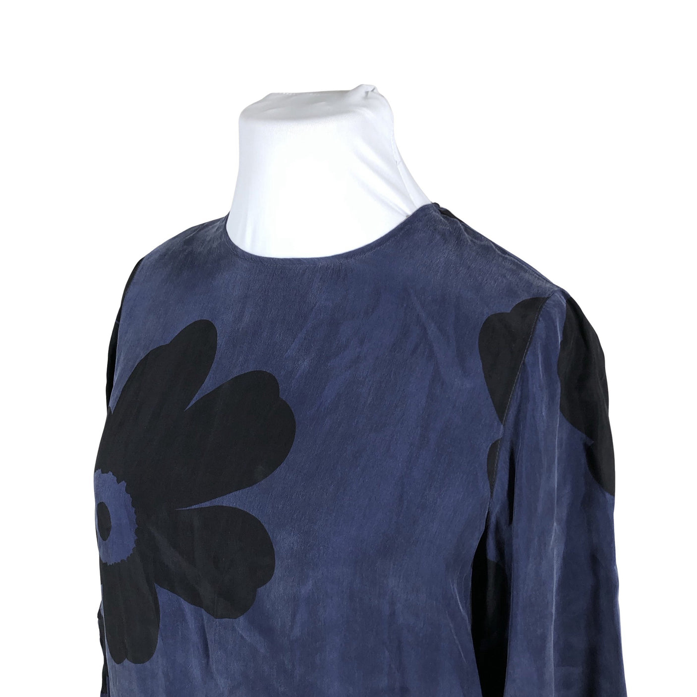 Unisex Marimekko - Schiffon dress, size 42 - Blue (3)