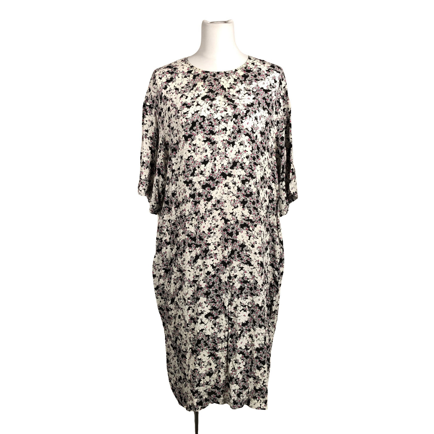 Unisex Marimekko - Schiffon dress, size 40 - Gray (1)