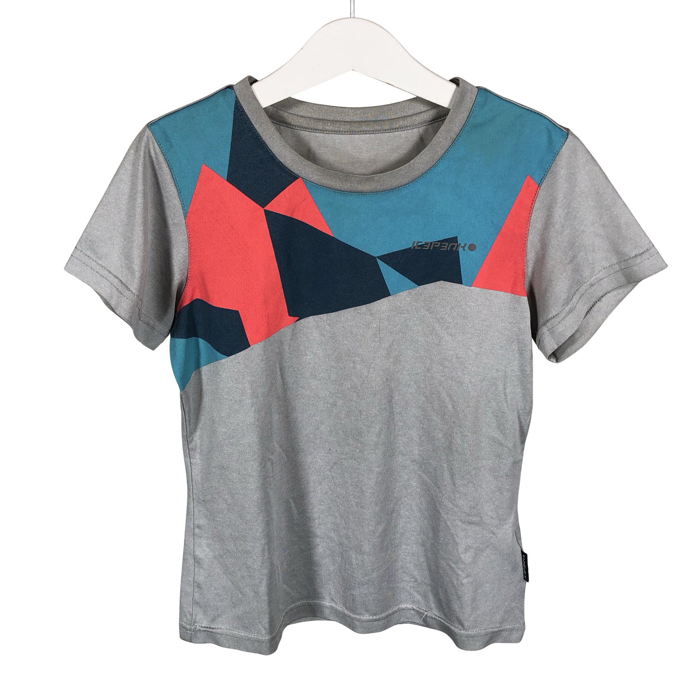 Unisex Icepeak - Sports shirt, short sleeve, size 92 - 98 - Gray (1)